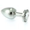 Butt plug with cristal (unisex)