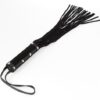 Rimba - Suede fondle whip with short handle and 19 strings