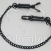 Adjustable nipple clamps with chain