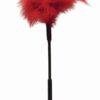 RED S&M FEATHER TICKLER - FEATHER TICKLER