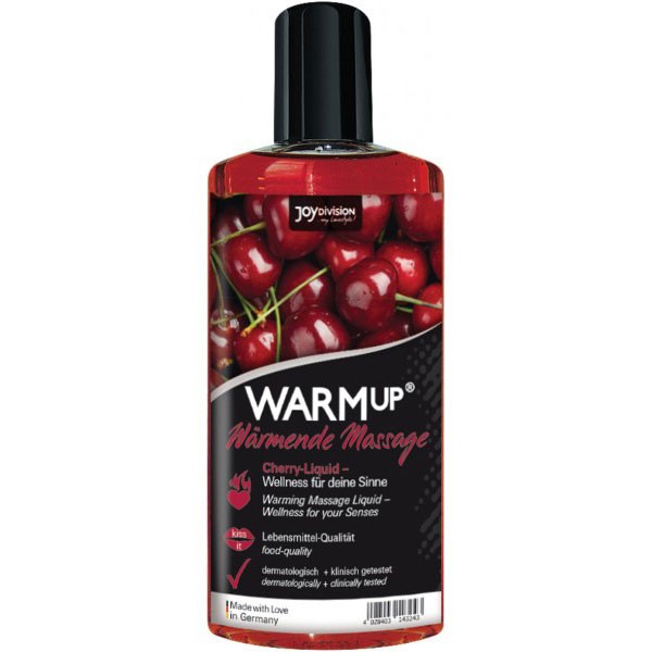 J.D. WARM UP - MASSAGE OIL CHERRY - WARM UP - MASSAGE OIL