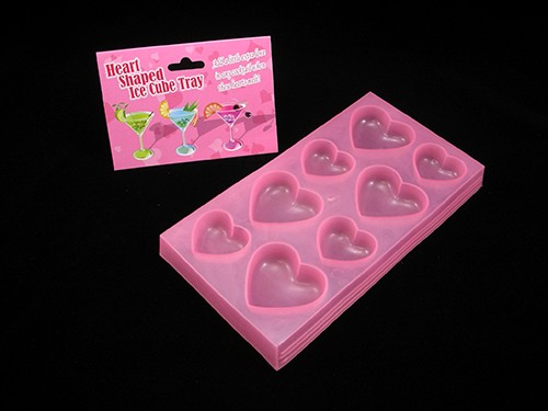 HEART SHAPED ICE CUBE TRAY - HEART SHAPED ICE CUBE TRAY