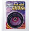 COCK & BALL RINGS 40,45,50MM BLACK - COCK & BALL RINGS