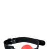 GP SOLID SILICONE BALL GAG RED - SILICONE BALL GAG