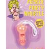 PLASTIC PECKER PARTY WHISTLE - PLASTIC PECKER PARTY WHISTLE