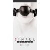 SINFUL BLACK BALL GAG - BALL GAG