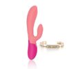 RS - ESSENTIALS - XENA RABBIT VIBRATOR CORAL & FRENCH ROSE - XENA RABBIT VIBRATOR