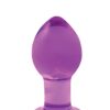 CRYSTAL MEDIUM PURPLE - The entire Crystal Collection is made of 100% hand-blown, premium borosilicate glass.