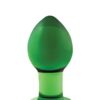 CRYSTAL MEDIUM GREEN - The entire Crystal Collection is made of 100% hand-blown, premium borosilicate glass.