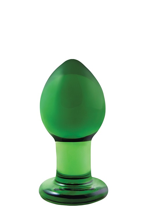 CRYSTAL MEDIUM GREEN - The entire Crystal Collection is made of 100% hand-blown, premium borosilicate glass.