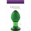 CRYSTAL MEDIUM GREEN - The entire Crystal Collection is made of 100% hand-blown, premium borosilicate glass.