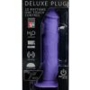 PURRFECT SILICONE ONE TOUCH PURPLE - Silicone vibrator with suction cup.