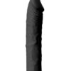 PURRFECT SILICONE ONE TOUCH BLACK - Silicone vibrator with suction cup.