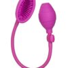 SILICONE CLITORAL PUMP - PINK - Αυτή η αντλία με εξελιγμένο σχεδιασμό προσφέρει πλήρη κάλυψη και έχει ticklers σιλικόνης