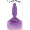 BUNNY TAILS PURPLE - Τα Bunny tails έχουν μαλακή σφήνα με απαλη, φουντωτή ουρά κουνελιού