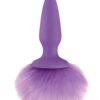 BUNNY TAILS PURPLE - Τα Bunny tails έχουν μαλακή σφήνα με απαλη, φουντωτή ουρά κουνελιού