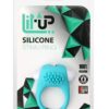 LIT-UP SILICONE STIMU RING 5 BLUE - δακτύλιος με δόνηση