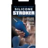 SILICONE STROKER BLUE - Μαλακό παιχνίδι αυνανισμού σχεδιασμένο από σιλικόνη.