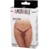Στρινγκ χωρίς καβάλο Amorable by Rimba - Open String - One Size - Red