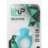 LIT-UP SILICONE STIMU RING 6 BLUE - δακτύλιος με δόνηση