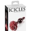 ICICLES NO 76 - Κομψό, χειροποίητο γυάλινο butt-plug.