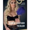 GP LARGE FEATHER TICKLER PURPLE - FEATHER TICKLER