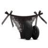 SWAY VIBES 3 BLACK - Vibrator thong