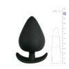 E.T. BLACK ANCHOR BUTTPLUG M - Πρωκτικά anal sex toys