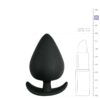 E.T. BLACK ANCHOR BUTTPLUG S - Πρωκτικά anal sex toys