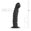 E.T. BENDED SILICONE STRAP-ON -