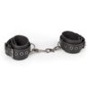 E.T. BLACK LEATHER HANDCUFFS -