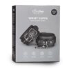 E.T. BLACK LEATHER HANDCUFFS -