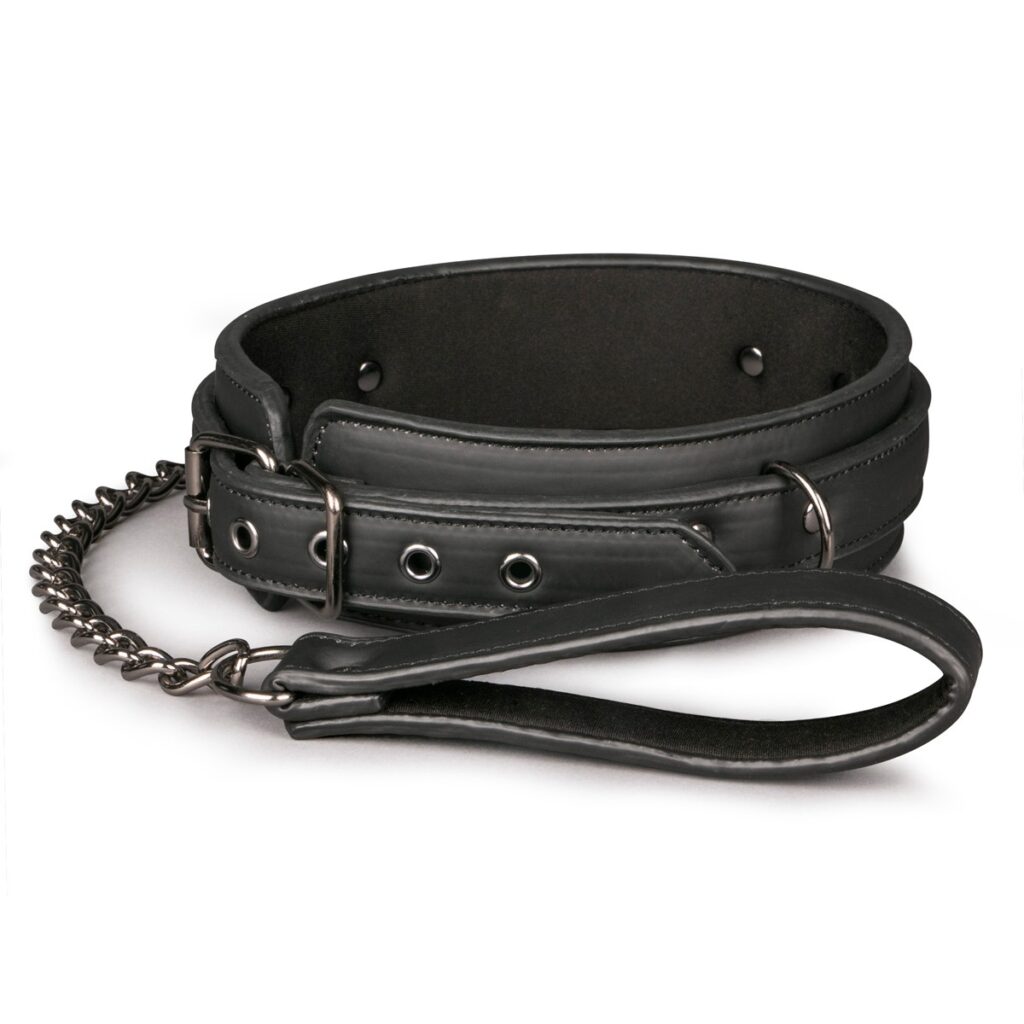 E.T. FETISH COLLAR W. LEASH -