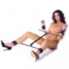 DOUBLE SPREADER BAR W. SOFT CUFFS METAL 7028 -