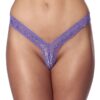 PURPLE SENSUAL MINI BRIEFS TEXTILE 1511 -