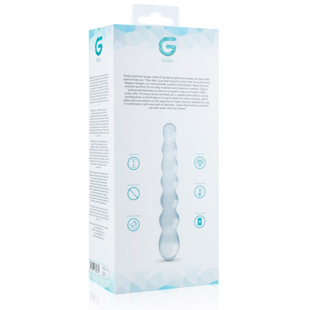 GILDO - GLASS DILDO 19 -