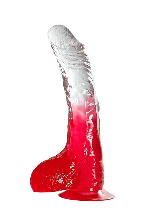 JELLY JOY 8INCH FADE OUT DONG RED -