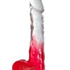 JELLY JOY 8INCH FADE OUT DONG RED -