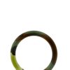 PER. SILICONE CAMO COCK RING GREEN -