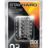 COCK SLEEVE 03 STAY HARD - CLEAR -