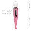 PIXEY FUTURE MINI WAND VIBRATOR PINK -