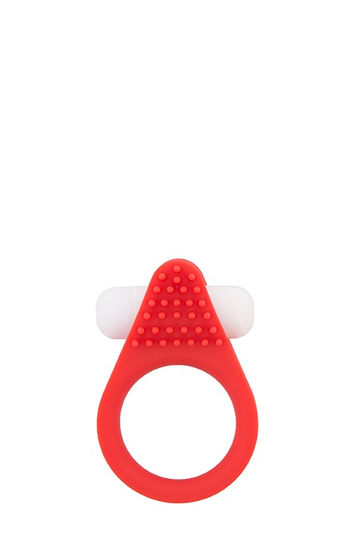 LIT-UP SILICONE STIMU RING 1 RED -