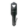 STUDDED PADDLE W. HEART SHAPE -