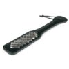 PADDLE W. METAL STUDS BLACK -