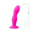 ANAL DILDO PINK SILICONE W. SUCTION CUP -