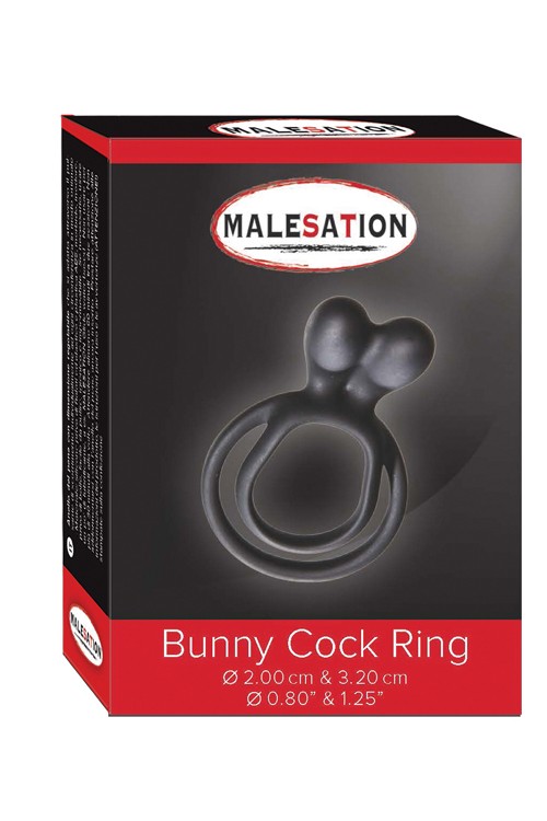 MALESATION BUNNY COCK RING -