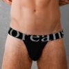 DOREANSE MENS BRIEFS - BLACK - L -