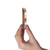 MINI VIBRATOR BAMBOO - ROSE GOLD -