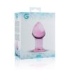 GILDO - PINK GLASS BUTTPLUG -