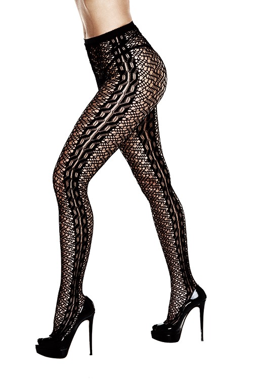 BACI JACQUARD PANTYHOSE -